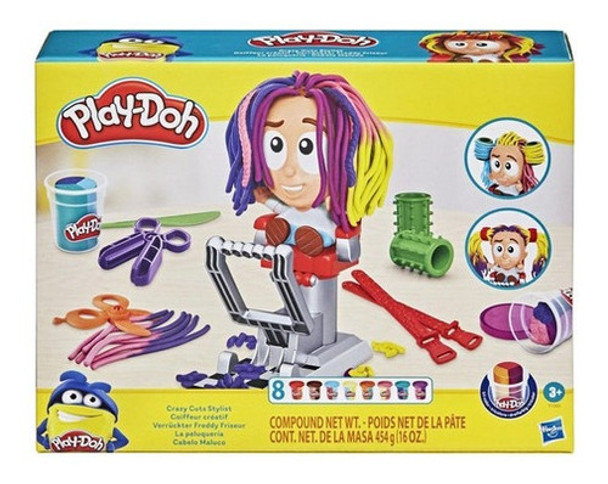 Play-doh Masas Peluquería  Hasbro F1260 Original 0