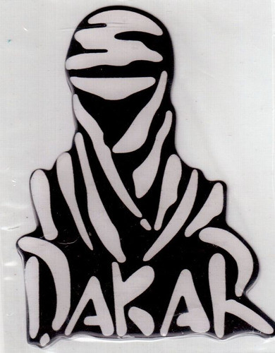 Adesivo Dakkar Resinado Alto Relevo 0