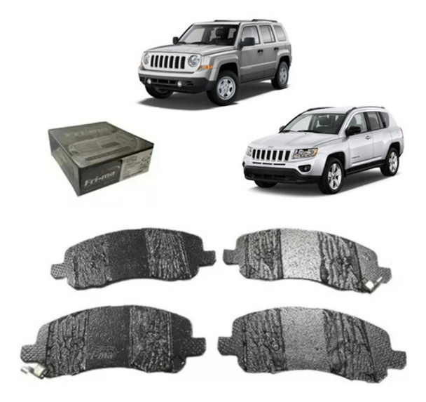 Pastillas De Freno Para Jeep Compass  Patriot Delantera 0