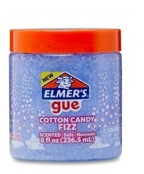Elmers Gue Slime Cotton Candy Fizz Masa Pegajosa X 236.5 Ml 0
