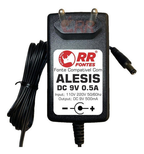 Fonte Carregador 9v Teclado Controlador Alesis Vi61 Vi-61 0