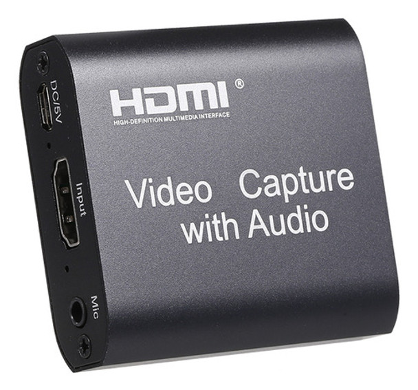 Placa De Captura De Vídeo Usb2.0 Hd Capture Para Vídeo 4k Pr 0