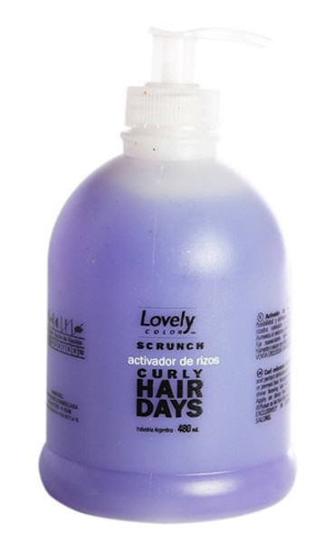 Lovely Color Scrunch Crema Peinar Para Definir Rulos Pelo 6c 0