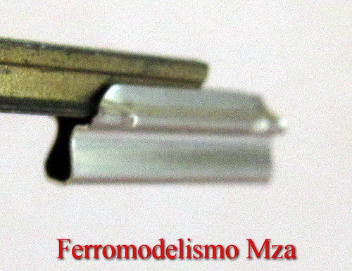 Lote De 10 Eclisas Metálicas Para Conexión - H0 0