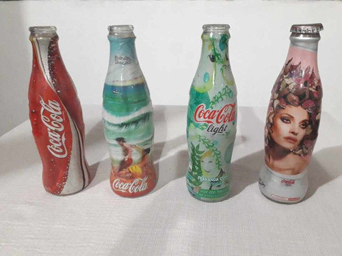 Lote Botellas Coca Cola Colección 0