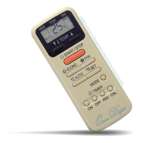 Control Remoto Aire Acondicionado Para Toshiba Wc-e1be 13yax 0