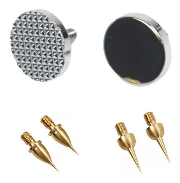 Kit X 4 Agujas Plasma Pen Monster + 2 Cabezales Planos 0 Kit X 4 Agujas Plasma Pen Monster + 2 Cabezales Planos 0