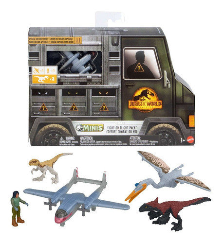 Jurassic World - Figuras Multipack Gwp70-gwp73 0