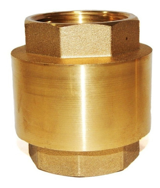 Valvula  Retencion Bronce York Italiana Diam 2 1/2  Pulgadas 0