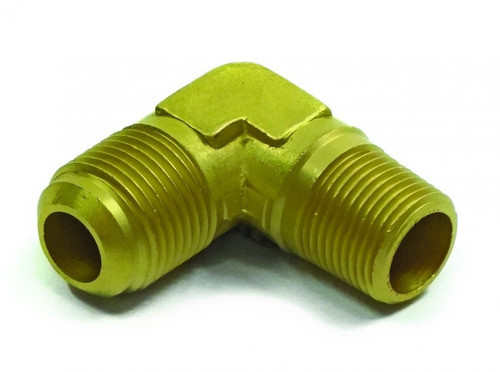 Codo Flared Roscas 1/4 1/4 Bspt, Latón 0