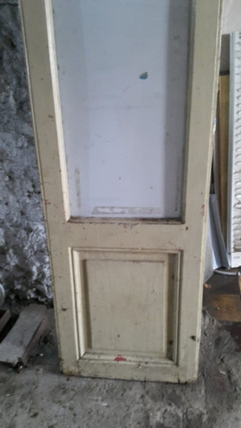 Puerta Madera Antigua Con Detalle  59cm X 220cm 0