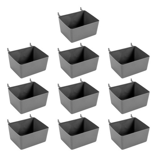Kit De Compartimento Pegboard De 10 Peças, Cesta De Peças De 0