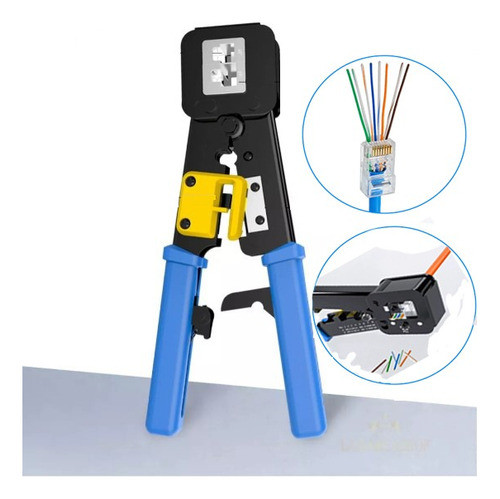 Alicate Crimpar Cabo Rede Rj45 Rj12 Ez Crimp Profissional 0
