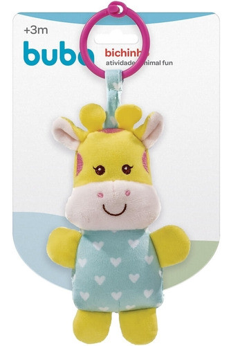 Bichinho De Atividades Animal Girafa Fun 23cm Buba 0