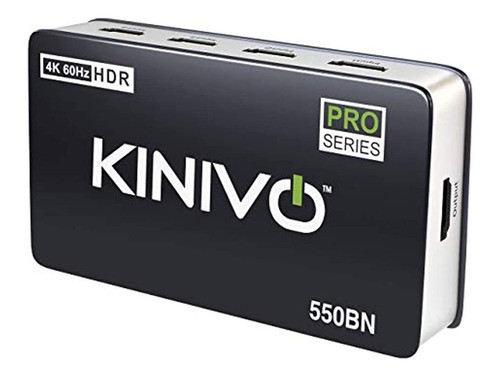 Kinivo 4 K Pro Series Hdmi  Interruptor Con Mando A Distanci 0