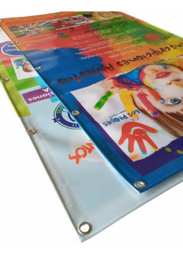 Lona Front Impresa / Vinilo Adhesivo / Gigantografias 0