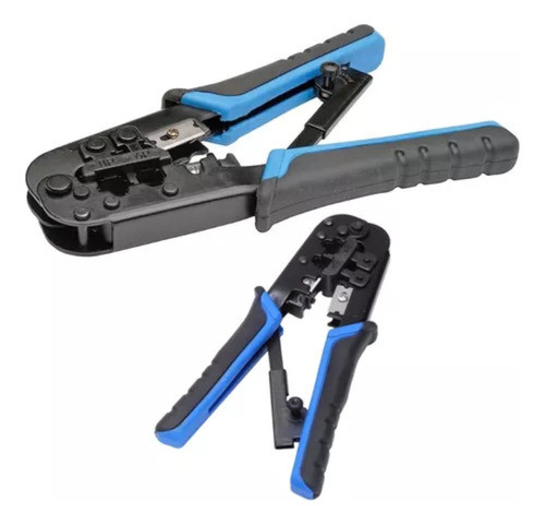 Alicate Crimpagem Para Cabo De Rede Com Catraca De Pressão 0