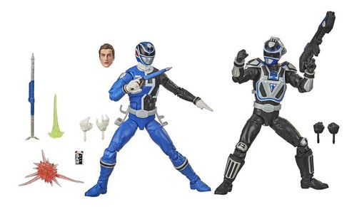 Figuras Power Rangers Esquadrão A E Esquadrão B - Hasbro 0