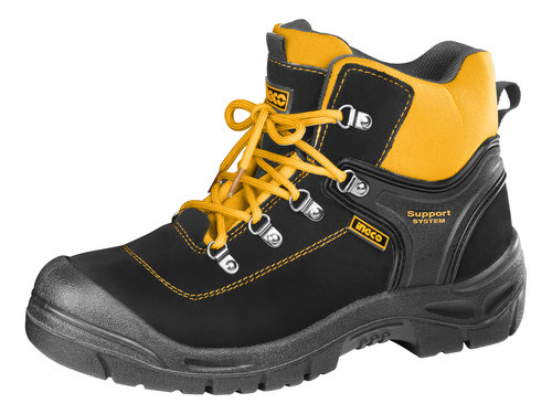 Zapato Botin Negro Seguridad Trabajo Ingco Talle 37 0