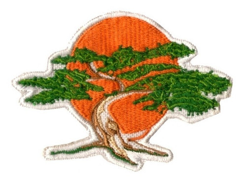 Parche Bordado Arbol Karate Kid Traje Daniel Larusso Chico 0