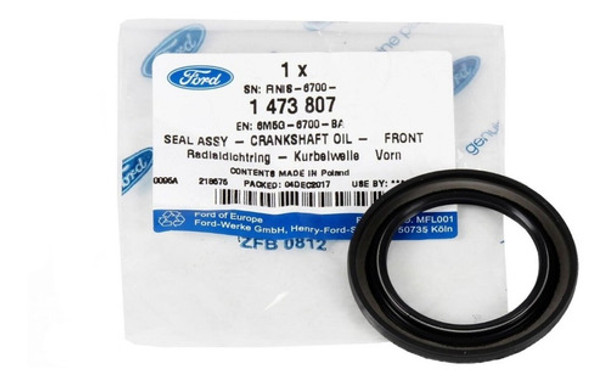 Reten Delantero Cigueñal Ford Focus Eco Fiesta Sigma 1.6 0