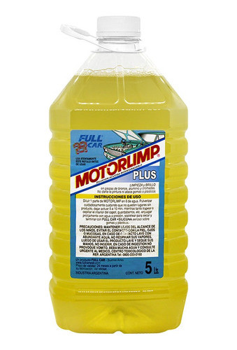 Desengrasante / Lava Motores Full Car Motorlimp Plus 0