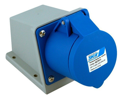 Hembra Exterior Toma 2p + T 32a Ip44 Sica Electro Medina 0