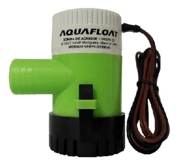 Bomba De Achique Aquafloat Eléctrica 1100gph 0