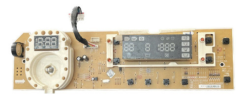 Plaqueta Interface C/display Lavarropas Samsung 1702 Orig 0
