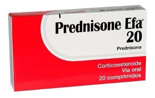 Prednisone Efa 20 Mg 20 Comprimidos 0