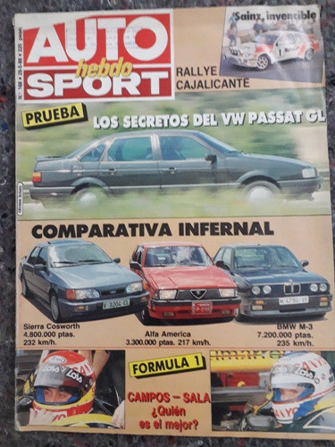 Revista Auto Hebdo Sport Nro 168 0