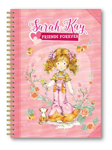 Cuaderno Universitario A4 T Dura Sarah Kay Original Rosa 0
