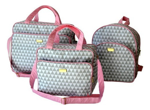 Kit Bolsa Mala + Mochila Para Mamãe  Enxoval 3 Peças 0