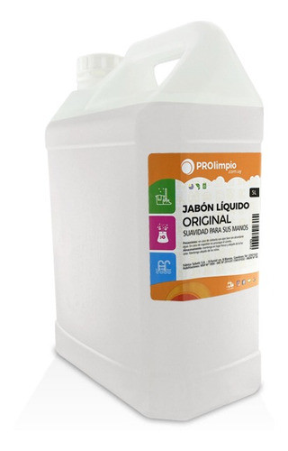 Jabón Líquido Para Manos Original 5 Litros - Prolimpio 0