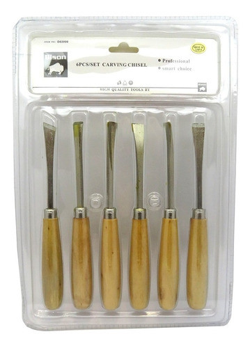 Juego De Gubias De Acero X 6 0