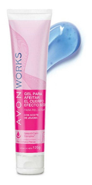 Avon Works Gel Para Afeitar El Cuerpo Con Aceite De Jojoba 0