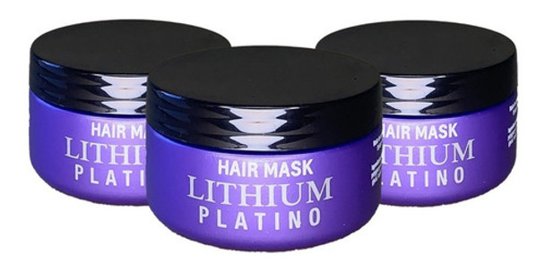 3 Mascara Platinum Matizador - Lithium 0 3 Mascara Platinum Matizador - Lithium 0