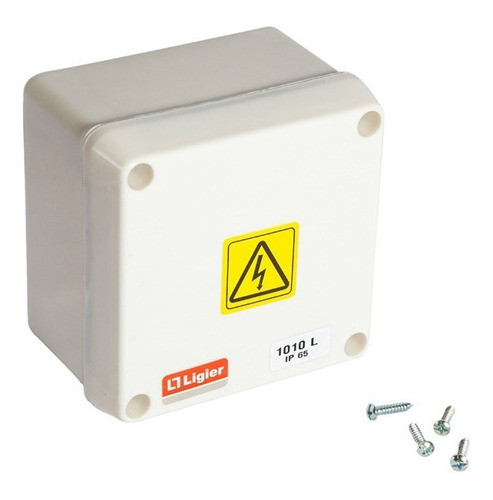 Caja Estanca Pase Plastica Pvc Balun Cctv Empalme 10x10x6cm 0