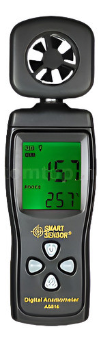 Lcd Digital Anemómetro Viento Velocidad Aire Flujo Velocidad 0