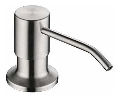 Dispenser De Detergente Jabon Para Cocina Plateado 0