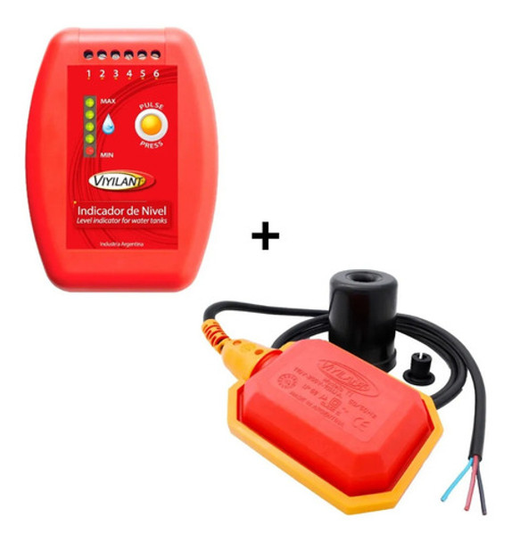 Automático Para Tanques Viyilant 1,5mt + Indicador De Nivel 0