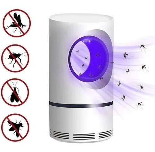 Lampara Atrapa Mosquitos Led Uv Insectocutor  Gran Calidad 0