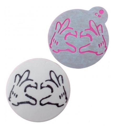 Stencil Mãos Do Mickey Cmg7 0