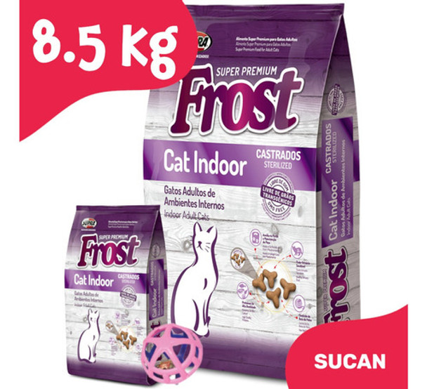 Frost Gato Cat Indoor 8,5kg + Promo Piedras + Envío Gratis! 0 Frost Gato Cat Indoor 8,5kg + Promo Piedras + Envío Gratis! 0