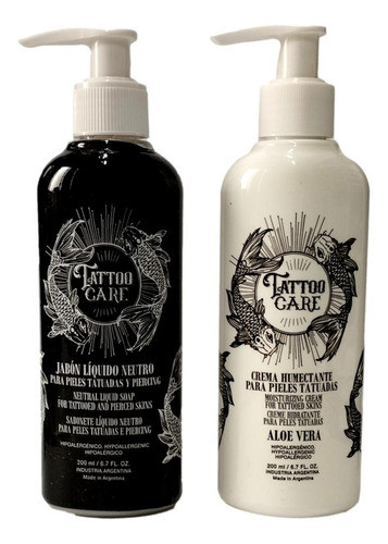 Cremas + Jabon Tattoo Care Humectante Tattoo Tatuajes Tatuar 0