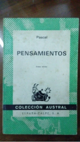 Libro Pensamientos Pascal 0