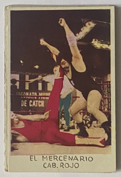 Postal Titanes En El Ring, Nº 56 , Caballero Rojo, Cfa 0