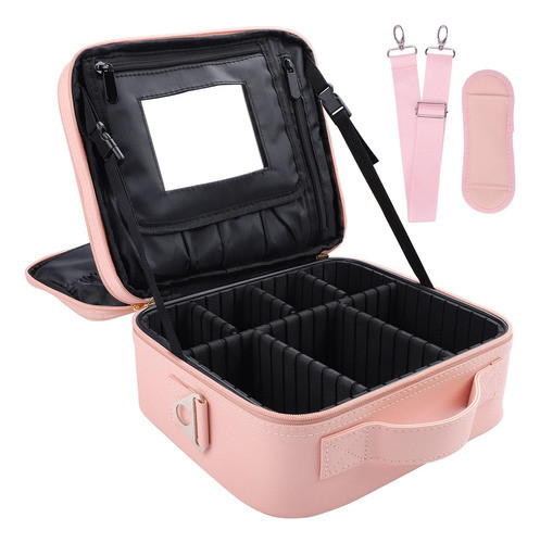 Oewoer Estuche De Maquillaje De Viaje  Bolsa De Maquillaje 0