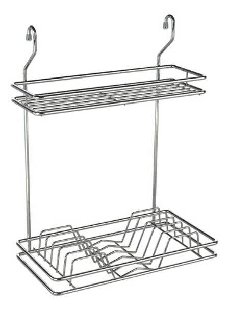 Escorredor Suspenso Porta  Pratos 7007 Cromado 0