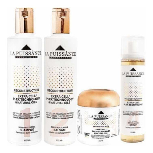 Combo X4 La Puissance Extra Cell Plex Paso 1,2,3 Y 4 0